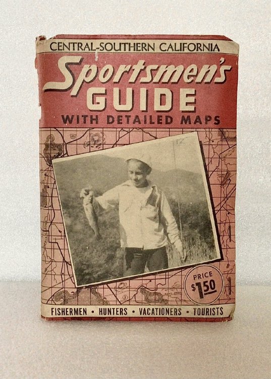 Sportsmen's Guide with Maps Central-Southern California [Paperback] Edward W. Pulver