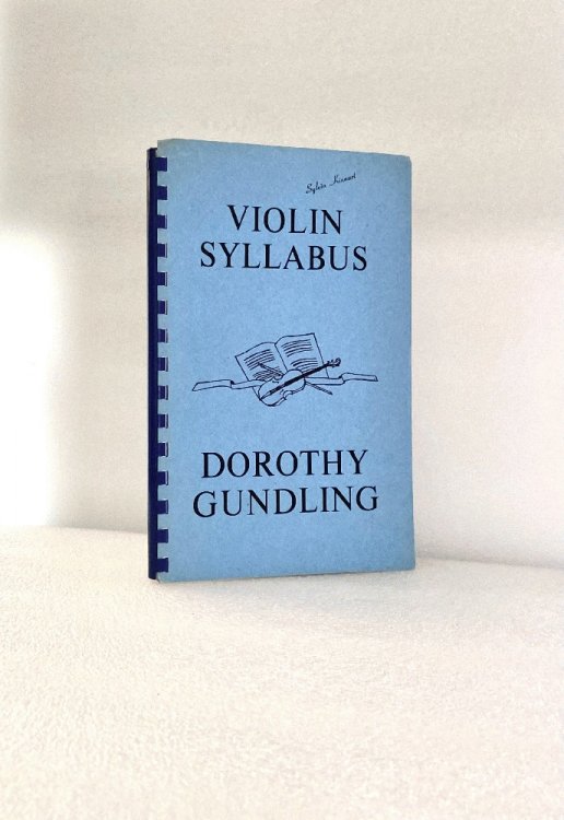 Violin Syllabus [Paperback] Gundling, Dorothy