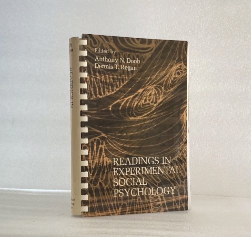 Readings in Experimental Social Pychology, (The Century psychology series)