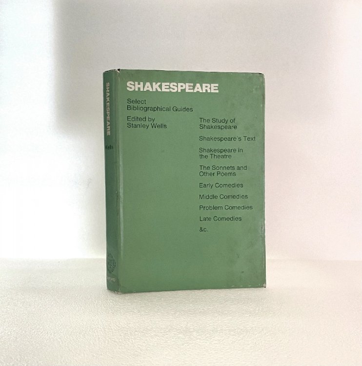 Shakespeare: Select Bibliographical Guides