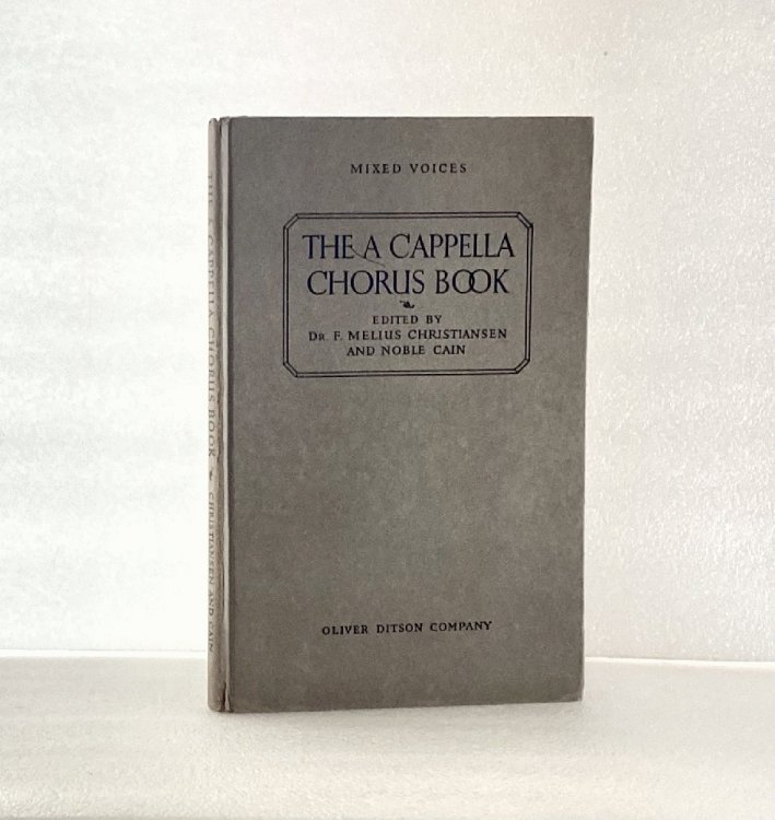 The A Cappella Chorus Book.