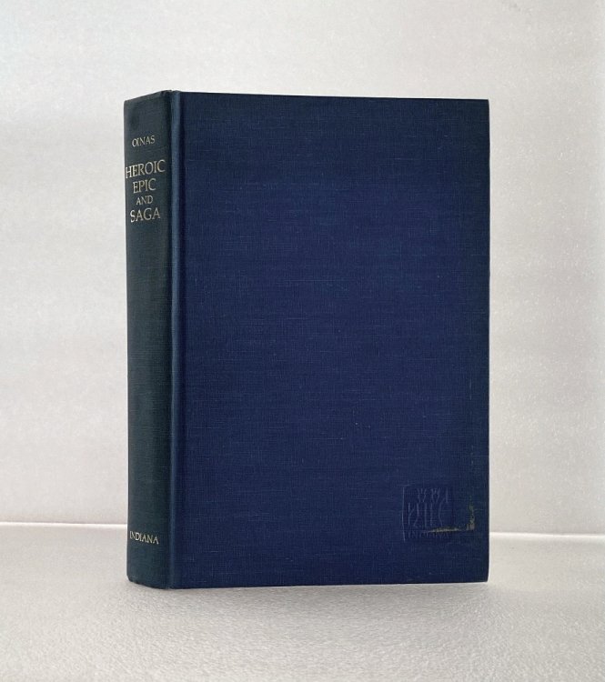 Heroic Epic and Saga: an Introduction to the World's Great Folk Epics