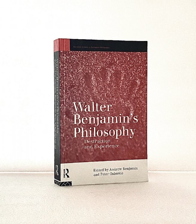Walter Benjamin's Philosophy: Destruction and Experience (Warwick Studies in European Philosophy)