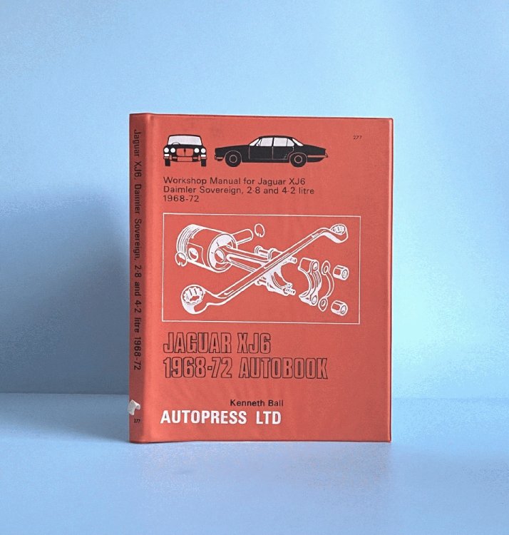 Jaguar XJ6 1968-72 Autobook