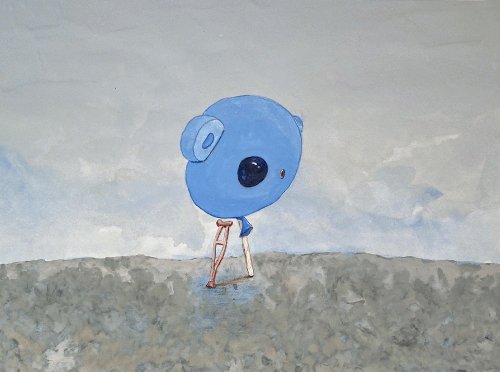 Sucker Crutch-original artwork