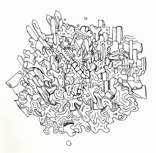 Squiggle Slops-original artwork