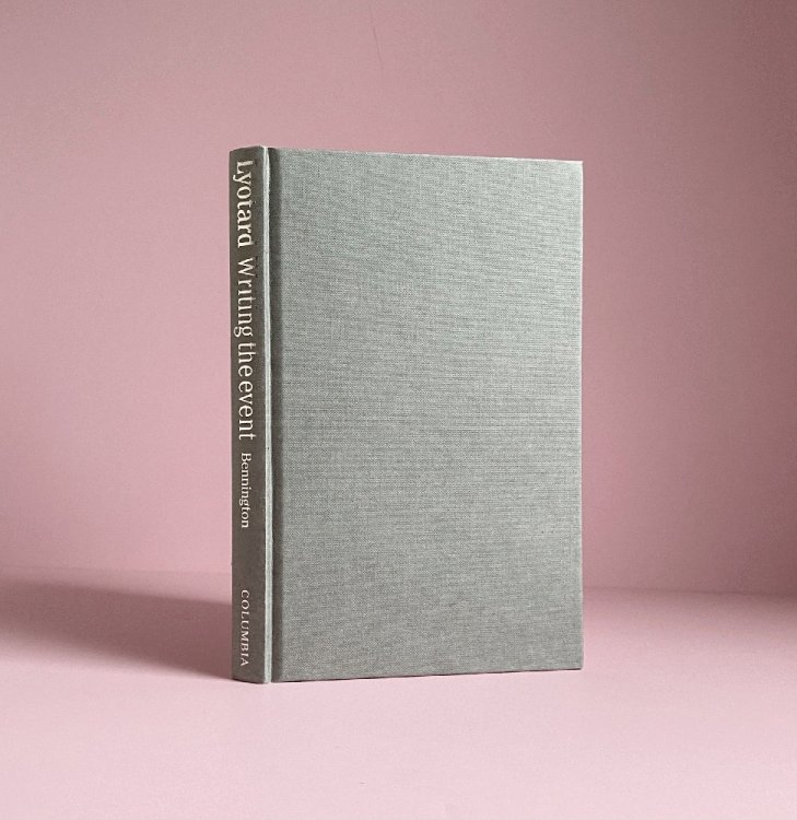 Lyotard: Writing The Event