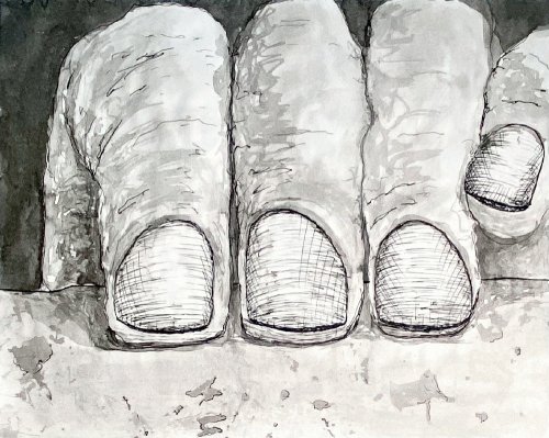 Fingers-original artwork