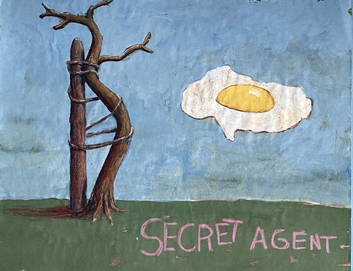 Secret Agent-original artwork