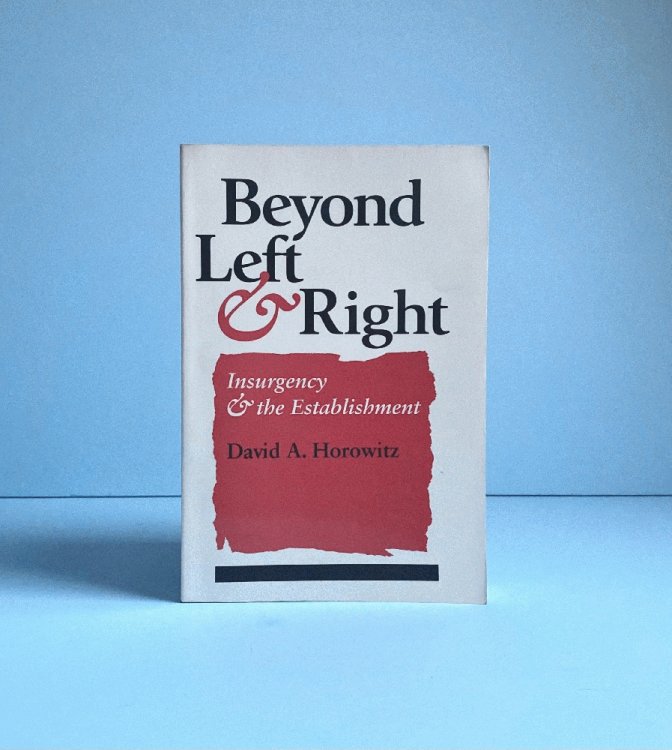 Beyond Left and Right: Insurgency and the Establishment (History, Culture, and Life)