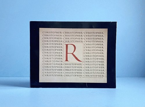 R As in Chrrristopher