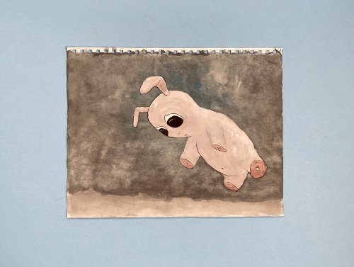 The Day I Stopped Being a Vegetarian 1-original artwork