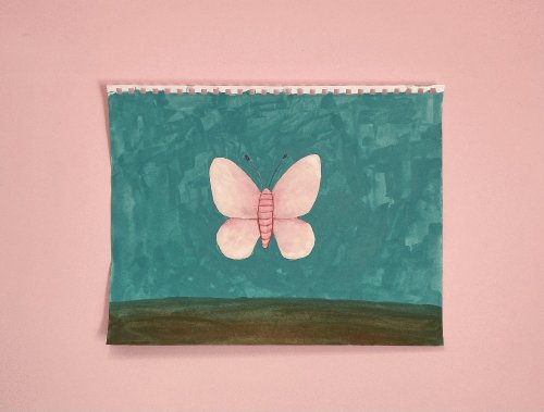 Butterflies 2-original artwork