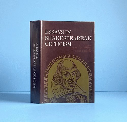 Essays In Shakespearean Criticism