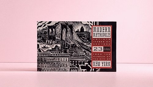 Modern Metropolis: Artists Images of New York 23 Oversized Post Cards
