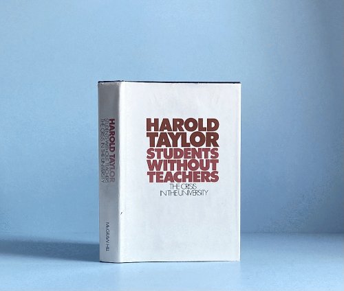 Students Without Teachers;: The Crisis in the University