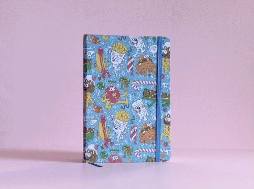 Junk Food - Rob Flowers - Lined/Plain/Dot Grid (Bookblock Editions)