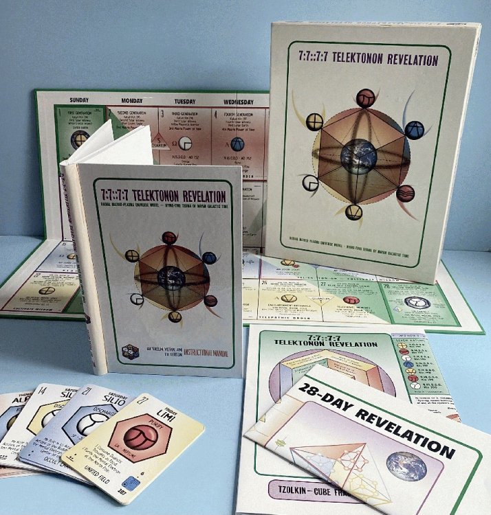 7:7::7:7 Telektonon Revelation - Radial Matrix-Plasma Universe Model, Nying-thig Terma of Mayan Galactic Time (Boxed Set)