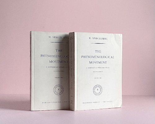 The Phenomenological Movement: A Historical Introduction (Two-Volume Set)