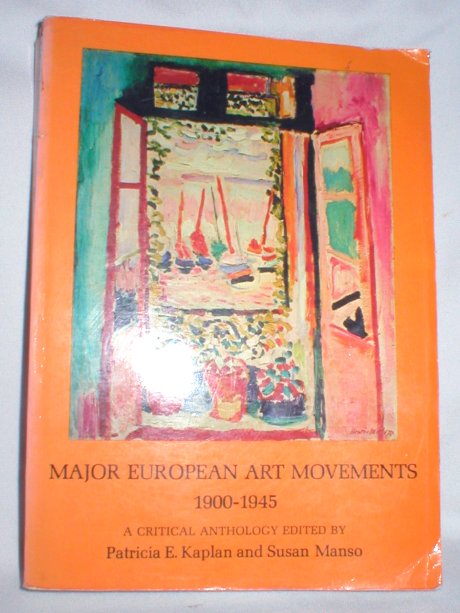 Major European Art Movements ,1900-1945