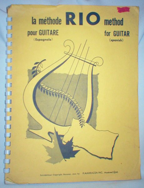Rio Method for Guitar; La Methode Pour Guitare