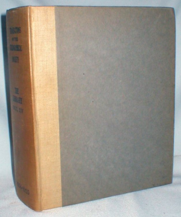 The Library; A Quarterly Review of Bibliography (Fourth Series, Vol. 15)