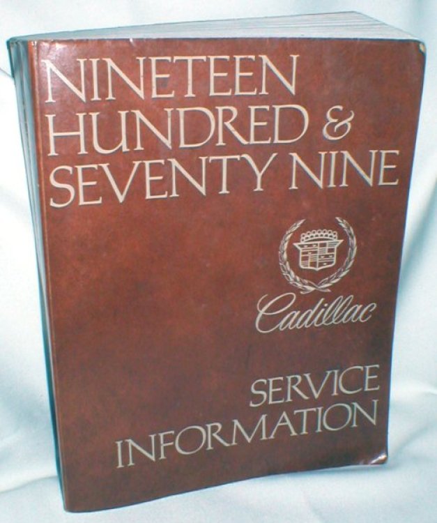 1979 Cadillac Service Manual
