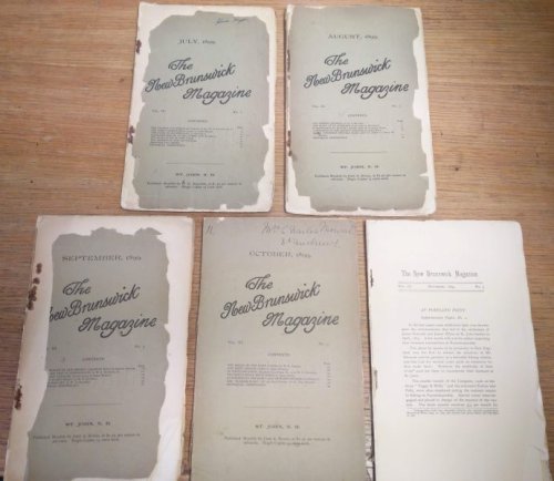 The New Brunswick Magazine; Vol. III (July-November, 1899)