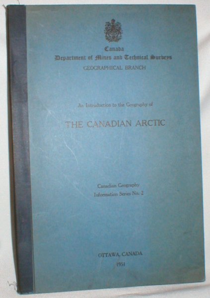 An Introduction to the Geography of the Canadian Arctic