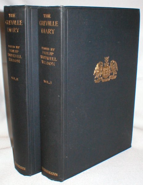 The Greville Diary; Including Passages Hitherto Withheld from Publication (2 Vol. Set)