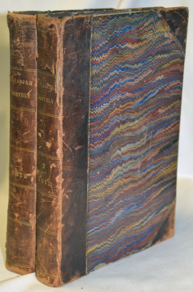 The Canadian Monthly and National Review; Volume I, Jan.To June, 1872 and Volume II, July to Dec., 1872