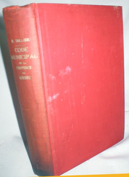 Code Municipal De La Province De Quebec 1916