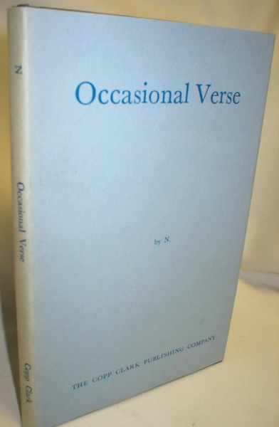 Occasional Verse (Signed)