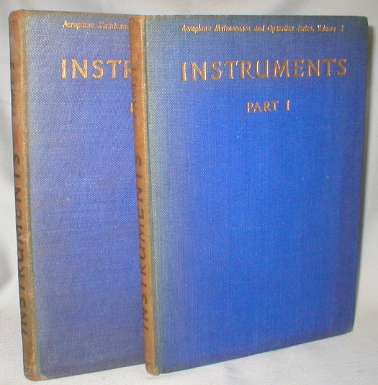 Instruments, Parts 1 and 2 (Aeroplane Maintenance and Operation Series, Vol 2 and Vol 15; 2 Vol. set)