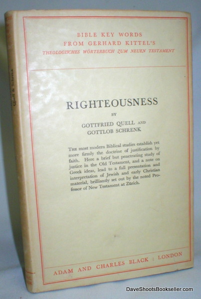 Bible Key Words; Righteousness