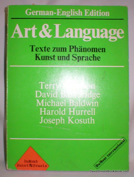 Art & Language; Texte Zum Phanomen Kunst Und Sprache