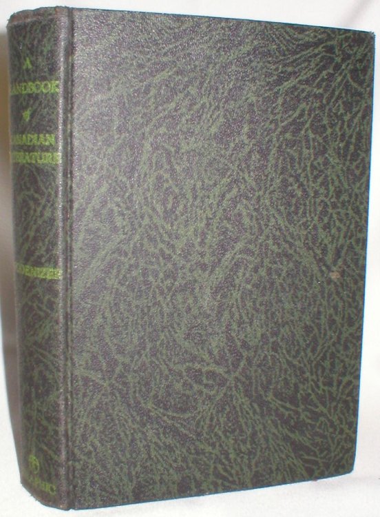A Handbook of Canadian Literature