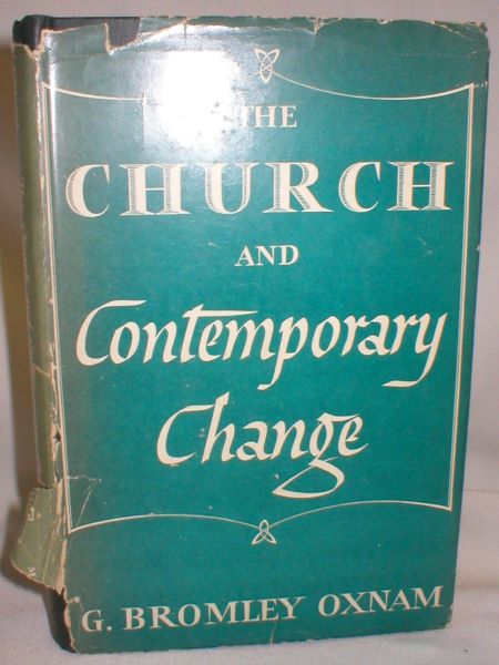 The Church and Contemporary Change