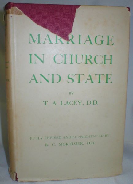 Marriage in Church and State