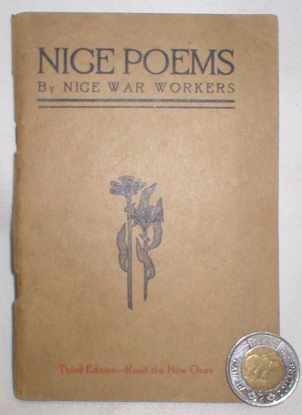 Nice Poems By Nice War Workers/Naughty Poems By Naughty War Workers