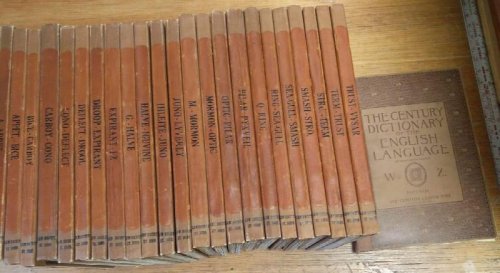 The Century Dictionary; A Encyclopedic Lexicon of the English Language (24-Part Set)