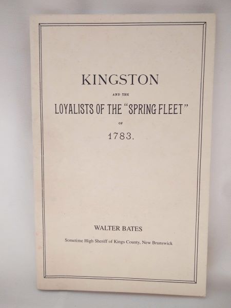Kingston and the Loyalists of the 