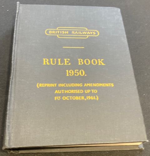 British Railways Rule Book 1950