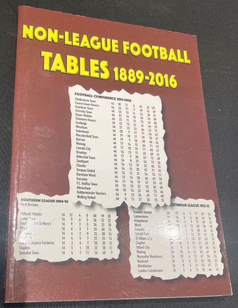 Non-League Football Tables 1889-2016