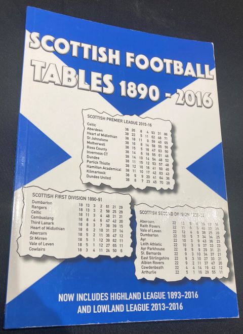 Scottish Football Tables 1889-2016