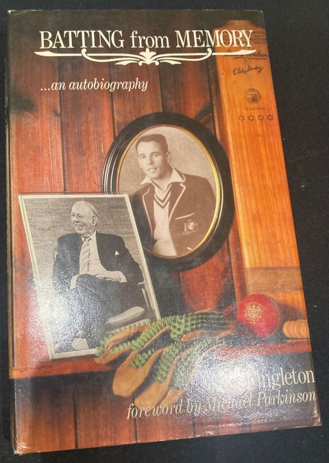 Batting from Memory an autobiography