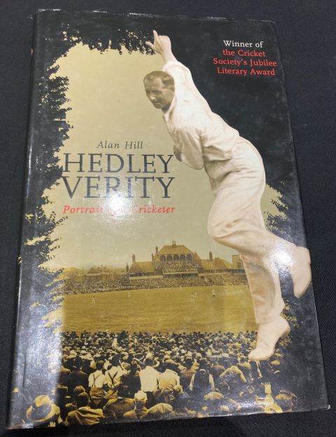 Hedley Verity Portrait of a Cricketeer