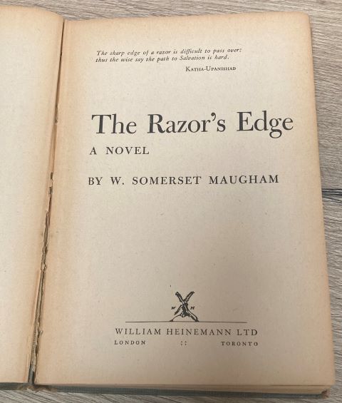 The Razor's Edge