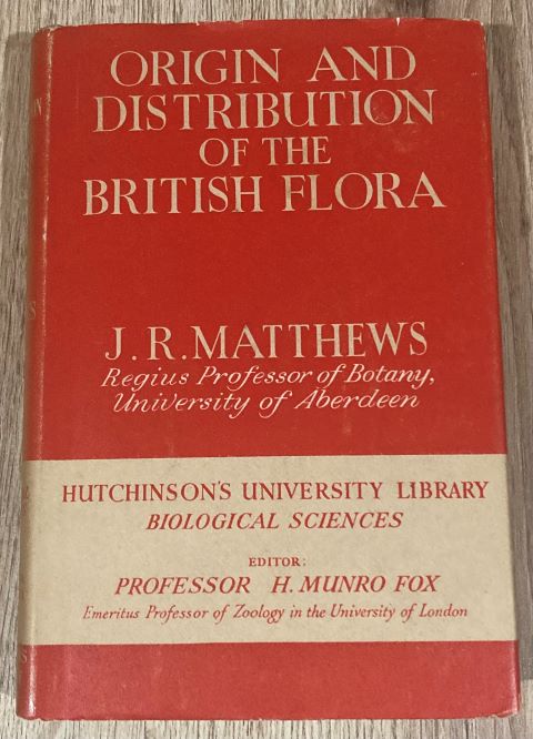 Origin and Distribution of the British Flora