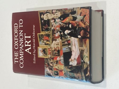 The Oxford Companion to Art